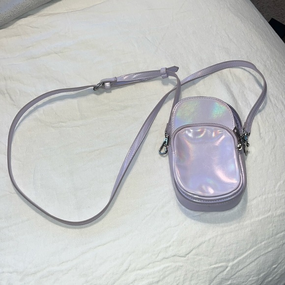 Metallic Lavender Mini Purse/Clutch - Picture 1 of 5